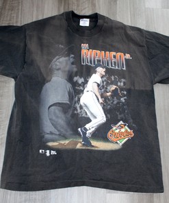 Vintage 90S Mlb Baltimore Orioles Baseball Logo Pro Player T-Shirt