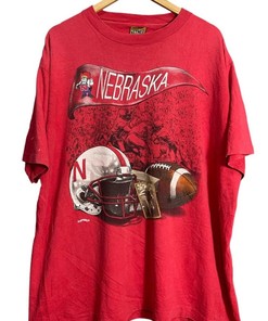 Vintage 90S Nebraska Cornhuskers Fiesta Bowl Champion Sweatshirt, University Nebraska Football Sweater