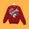 Vintage 90S Nebraska Huskers Football Sweatshirt Hoodie All Size, University Nebraska Football Sweater