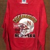 Vintage 90S Nebraska Huskers Football Sweatshirt Hoodie All Size, University Of Nebraska State Hoodie Tshirt