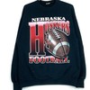 Vintage 90S Nebraska Huskers Football Sweatshirt Hoodie All Size, University Of Nebraska State Sweatshirt Hoodie