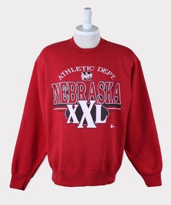 Vintage 90S Nebraska Huskers Sweatshirt, Nebraska University, Nebraska Huskers Sweater, Huskers Gift