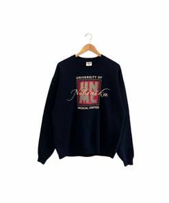 Vintage 90S Nebraska University Sweatshirt Nevraska University Crewneck Nebraska University Sweater