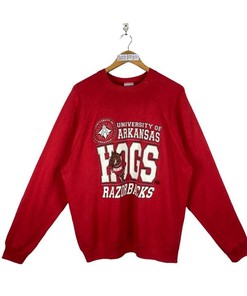 Vintage 90S University Of Arkansas Razorbacks Hogs Sweatshirt Retro Arkansas Razorbacks Shirt