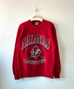 Vintage 90S University Of Arkansas Razorbacks Sweatshirt, Shirt, Hoodie Gift For Her And Him