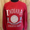 Vintage 90S University Of Indiana Hoosiers Crewneck Sweatshirt, Indiana  Football Gift For Fans Gifts For Ncaa Fans