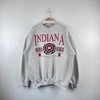 Vintage 90’S University Of Indiana Hoosiers Gray Sweatshirt, Hoosiers Basketball Hoodie, Iu Sweatshirt