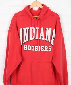 Vintage 90’S University Of Indiana Hoosiers Hoodie, Sweatshirt, Indiana Hoosiers Looney Tunes T-Shirt