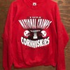 Vintage 90S University Of Nebraska 1994 Ncaa College Football Championship Red Sweatshirt Hoodie All Size