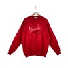 Vintage 90S University Of Nebraska Huskers Football Reprint Pullover Sweatshirt Hoodie All Size