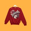 Vintage 90S University Of Nebraska Huskers Sweatshirt, Crewneck University Of Nebraska Sweater Pullover Red