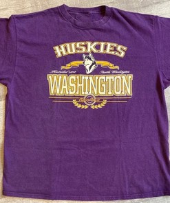 Vintage 90'S University Of Washington Huskies Old School T-Shirt, Vintage 90S Sweatshirt, Uw Huskies Hoodie