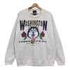 Vintage 90S University Of Washington Huskies Rose Bowl Big Logo Sweatshirt