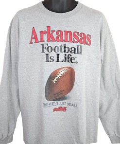 Vintage Arkansas Crewneck Sweatshirt College Student Sweatshirt, State Gift