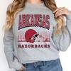 Vintage Arkansas Football Sweatshirt, University Football Fan Shirt