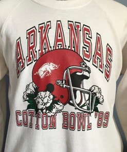 Vintage Arkansas Razorbacks Cotton Bowl Football Sweatshirt, Fan Gift