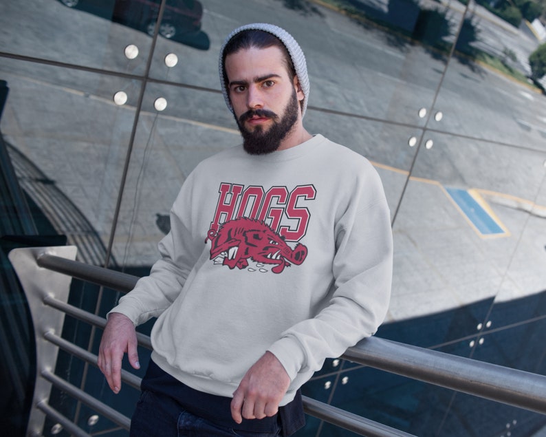Vintage Arkansas Sweatshirt, Razorback Crewneck, Retro Sweatshirt, Shirt, University Of Arkansas Sweatshirt, Hoodie - Image 2