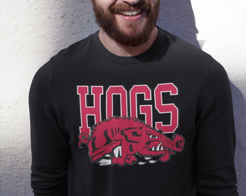 Vintage Arkansas Sweatshirt, Razorback Crewneck, Retro Sweatshirt, Shirt, University Of Arkansas Sweatshirt, Hoodie - Image 4