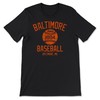 Vintage Baltimore Baseball Founded Classic Sports Fan Gift Unisex Tee