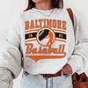 Vintage Baltimore Oriole Est 1901 Sweatshirt, Baltimore Baseball Shirt, Retro Oriole Shirt