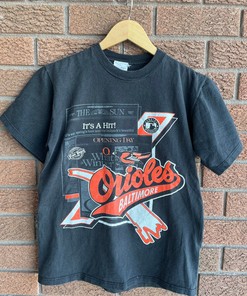 Vintage Baltimore Orioles 1992 Mlb Opening Day T-Shirt