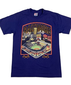 Vintage Baltimore Orioles Camden Yards T-Shirt, Retro Mlb Shirt For Men And Women