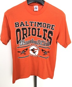 Vintage Baltimore Orioles Logo 7 T-Shirt Large Mlb Baseball, Classic Orioles Tee