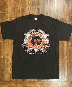 Vintage Baltimore Orioles Trench T-Shirt 1991, Retro Mlb Tee For Men And Women