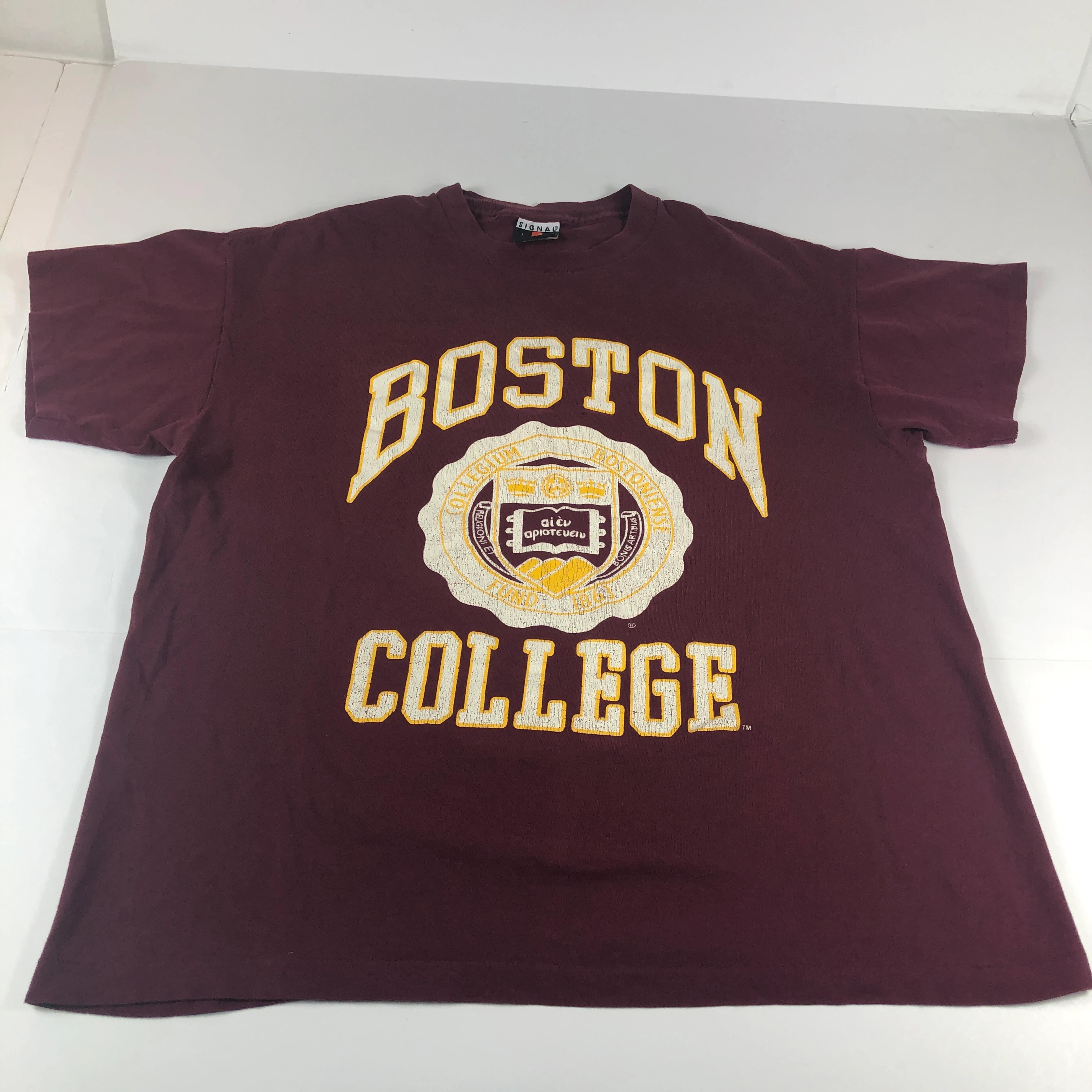 Vintage Boston College Eagles Apparel Thrashed T-Shirt, Sweatshirt & Hoodie Full Size Gifts For Ncaa Fans