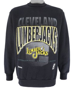 Vintage Cleveland Lumberjacks Ihl Sweatshirt 1990S Vintage Unisex Sweatshirt American Football Shirt, Gift For Dad