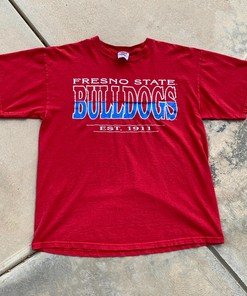 Vintage Fresno State Bulldogs Tee Full Size Hoodie, Sweatshirt, Gifts For Fans