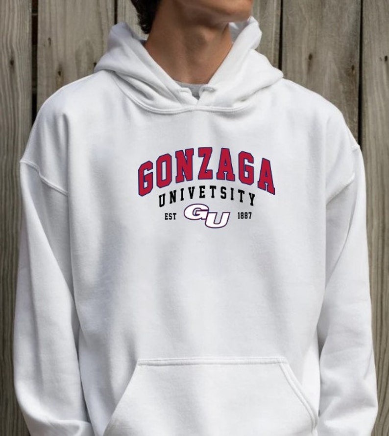 Vintage Gonzaga Bulldogs University Crewneck Sweatshirt - Image 3