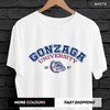 Vintage Gonzaga Bulldogs University Crewneck Sweatshirt Big Print Pullover Sweatshirt