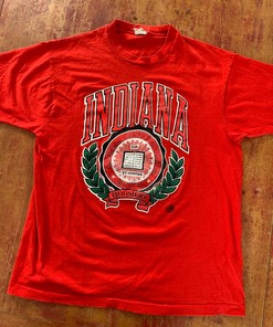 Vintage Indiana Hoosiers T Shirt Classic Iu Sweatshirt For Ncaa Fans
