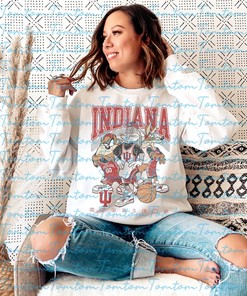 Vintage Indiana Sweatshirt, Indiana Shirt, Vintage Indiana Crewneck, Football Vintage Shirt