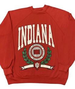 Vintage Indiana Sweatshirt Official Iu Hoosiers Shirt For Ncaa Fans