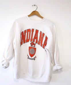 Vintage Indiana University Hoosiers Sweatshirt, Vintage 90S Shirt, Indiana University Sweater