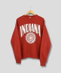 Vintage Indiana University Sweatshirt Indiana College Pullover Indiana Jumper, University Of Indiana T-Shirt Hoodie