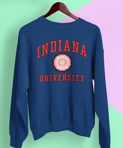 Vintage Indiana University Sweatshirt, Vintage University Of Indiana Hoosiers Shirt