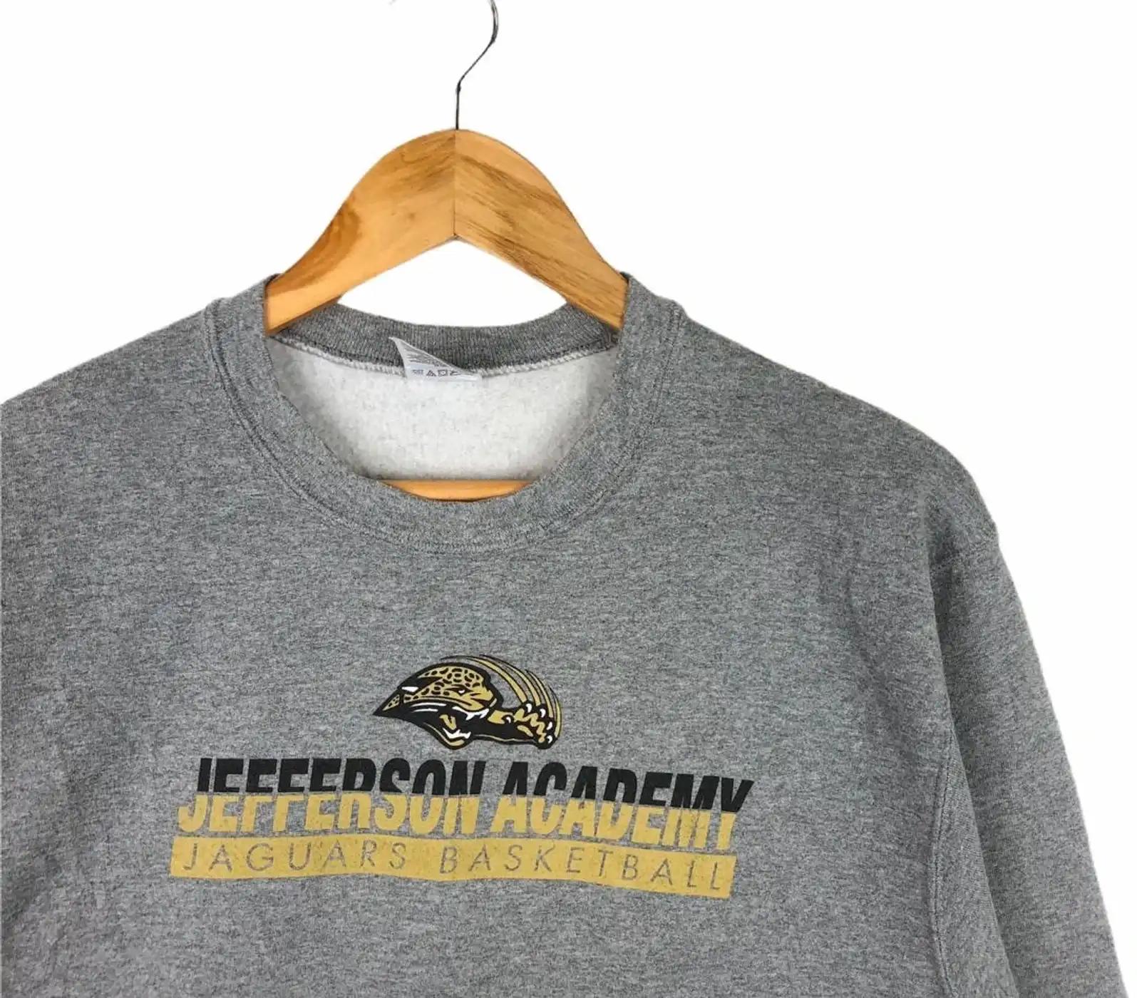 Vintage Jefferson Academy Jaguars Basketball Crewneck T-Shirt, Hoodie, And Sweatshirt Gift For Bna Fans - Image 2