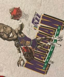 Vintage Karmalone Basket Ball T-Shirt Sweatshirt Pullover Hoodie Reprinted