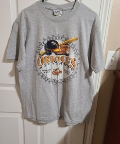 Vintage Lee Sports Baltimore Orioles 2004 T Shirt, Retro Mlb Baseball Tee