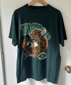 Vintage Marshall University Football Thundering Herd Shirt Hoodie, T-Shirt, Sweatshirt - Full Size Gifts For Fans