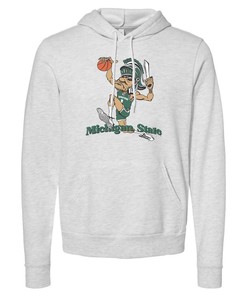 Vintage Michigan State Spartans Dunking Gruff Sparty Shirt Or Hoodie Sweatshirt, Retro Msu Apparel