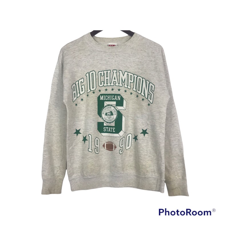 Vintage Michigan State University 1990 Sweatshirt, Retro Msu Apparel