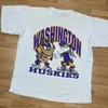 Vintage Ncaa Washington Huskies Looney Tunes T-Shirt, University Of Washington, Vintage Shirt