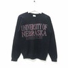 Vintage Nebraska Crewneck Lincoln University Nebraska Sweater Big Spellout Nebraska Sweatshirt