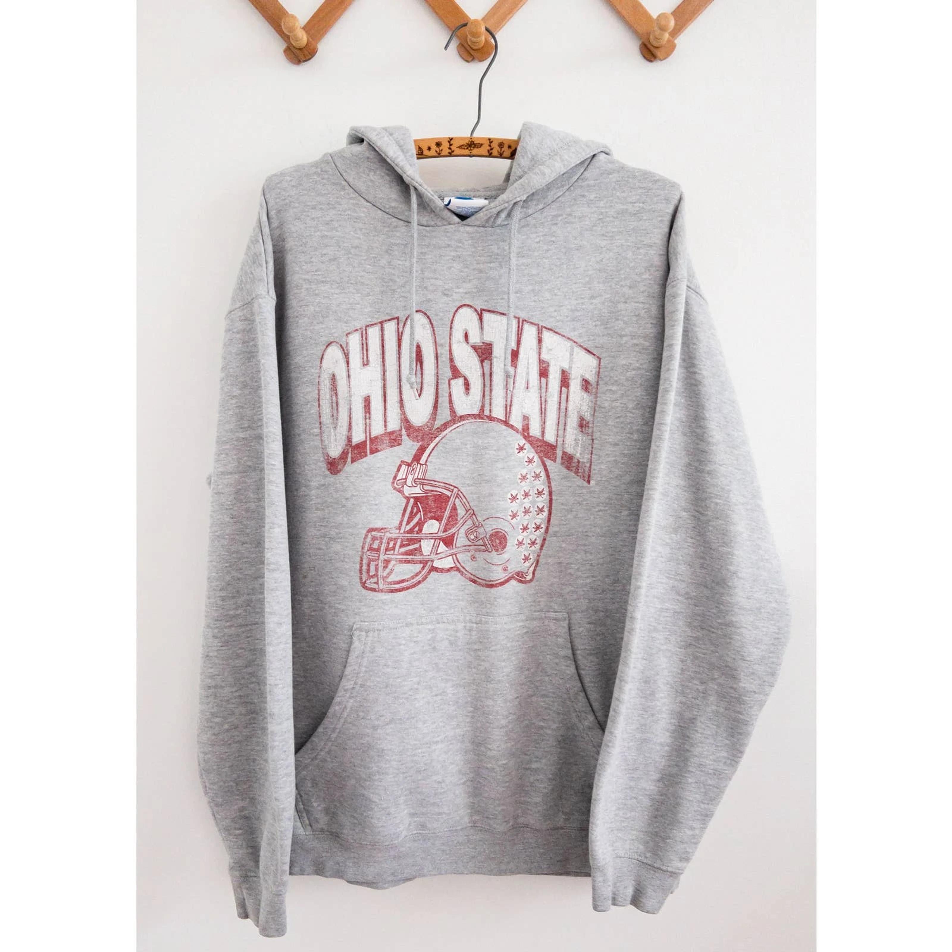 Vintage Ohio State Hoodie T-Shirt, Sweatshirt - Full Size Gifts For Fans