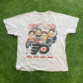 Vintage Philadelphia Flyers Rare Caricature T-Shirt Sweatshirt Pullover Hoodie Reprinted