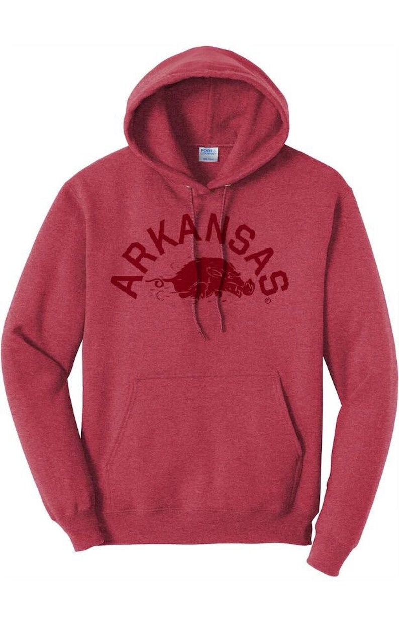 Vintage Razorback Hoodie, Razorbacks Hoodie, Arkansas Football Sweats Ideal For Razorbacks Enthusiasts